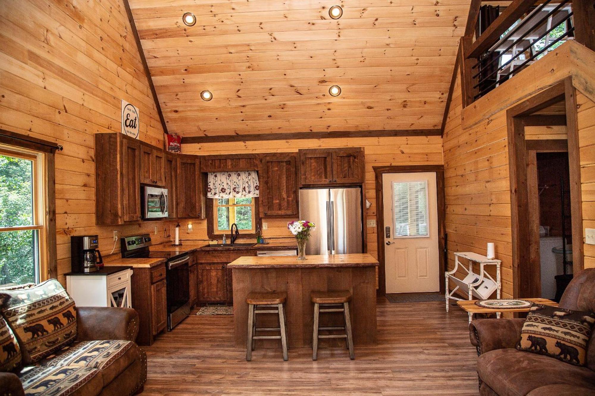 Adore The Smores Rustic Mountain Charm Outdoor Spaces And A Cozy Hot Tub Blue Ridge Exterior foto
